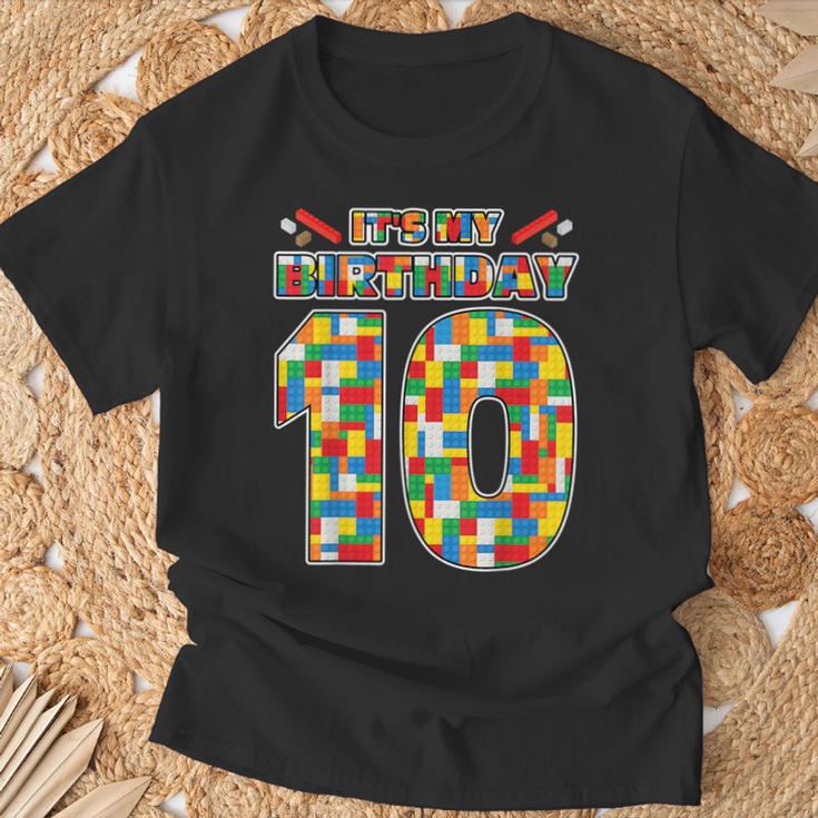 Es Mi Cumpleaños Número 10 10 Cumpleaños Camiseta unisex Regalos para ancianos