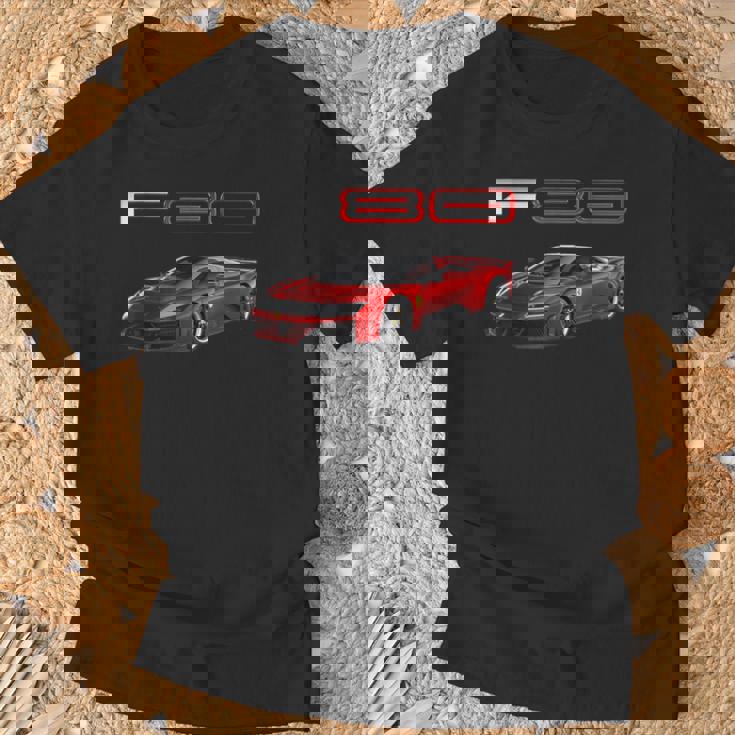 F80 イタリア ハイパー カー スー Tシャツ 高齢者への贈り物