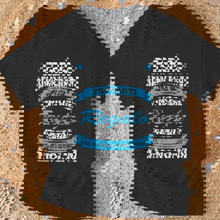 Festa Del Papà Regalo Padre Migliore Papà Del Mondo Maglietta Regalos para ancianos