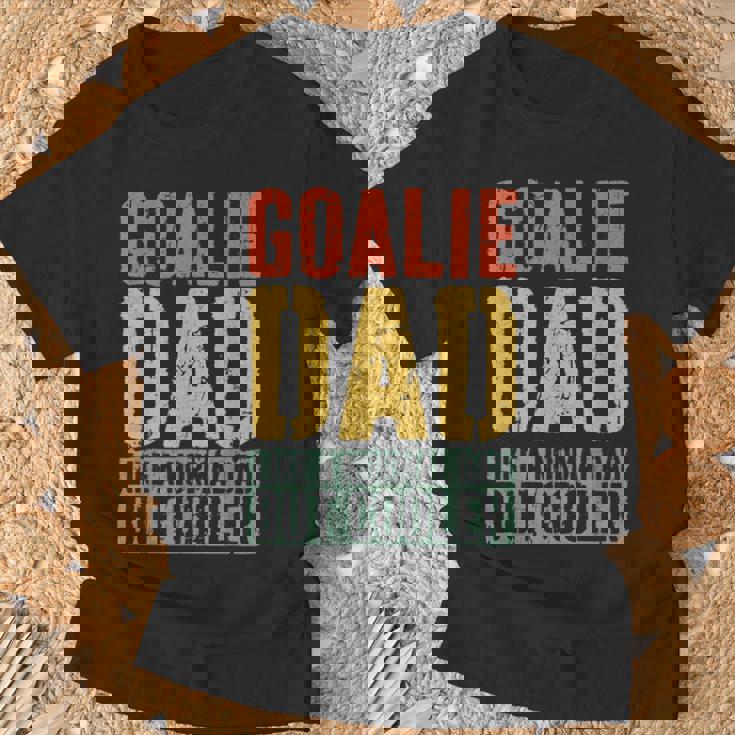 Goalie Dad Uomo Festa Del Papà Portiere Papà Maglietta Regalos para ancianos