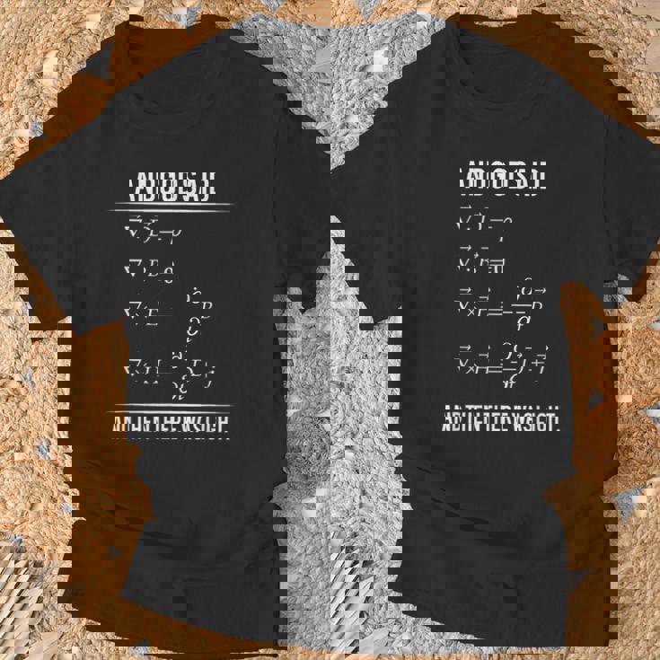 Godaid Maxwell Equations And Then There Was Light Tシャツ 高齢者への贈り物