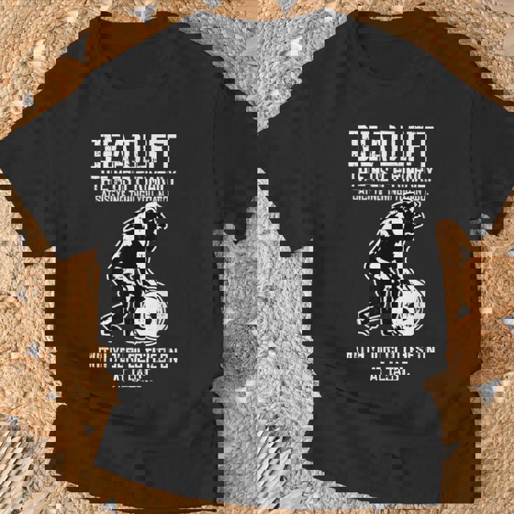 Gorilla Lifting Fitness ファニーデッドリフト ジム ワークアウト Tシャツ 高齢者への贈り物