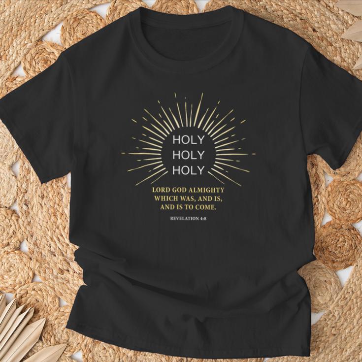 Holy Holy Holy Lord God Almighty – Christian Faitherse Tシャツ 高齢者への贈り物
