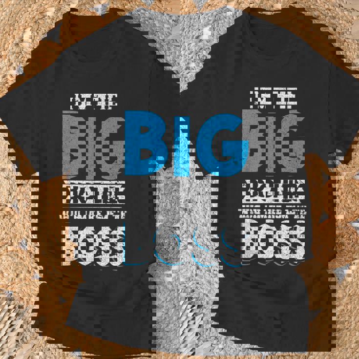 I'm The Big Brother Makes Me The Boss Pregnancy Tシャツ 高齢者への贈り物