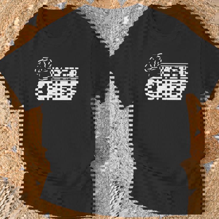 メンズ I'm The Chef クッキングハット フードクッキング シェフ キッチン フードクック Tシャツ 高齢者への贈り物