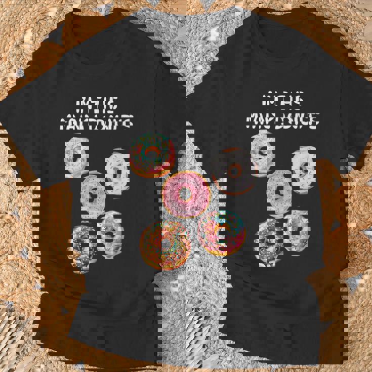 I'm Many Donuts 面白いドーナツフィットネス格言 Tシャツ 高齢者への贈り物