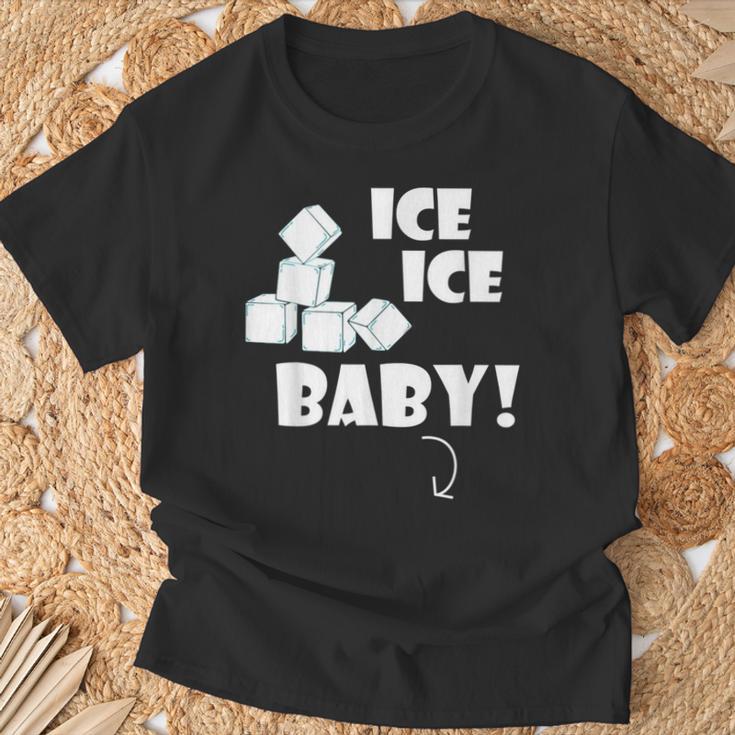 Ice Ice Ice BabyTwice Anuncio De Embarazo Divertido Camiseta unisex Regalos para ancianos