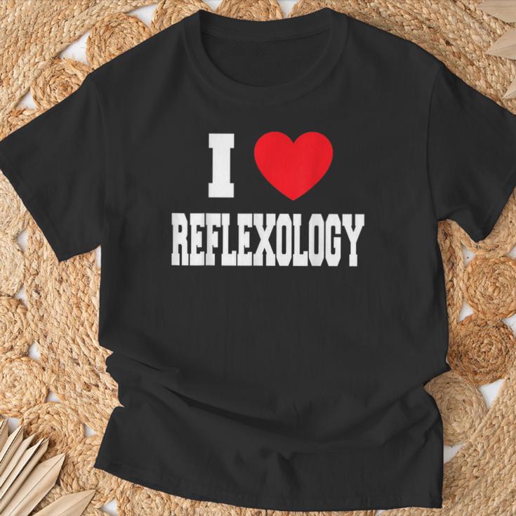 J'adore La Réflexologie T-Shirt Cadeaux pour les vieillards