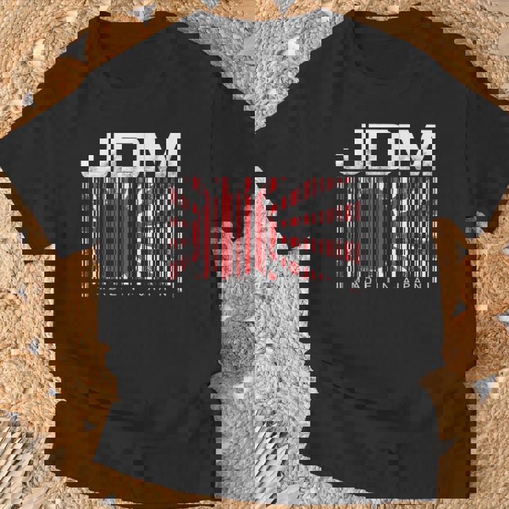 Jdm Barcode Made In Japan モータースポーツ メンズ シャツ Tシャツ 高齢者への贈り物