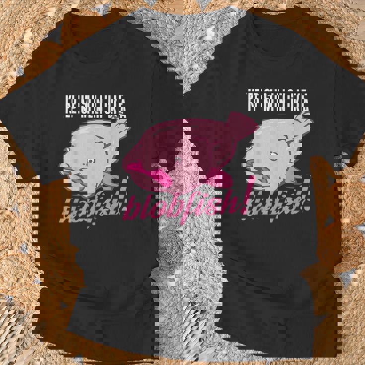 Keepmiling Like A Blobfish デザイン ブログフィッシュファン向け Tシャツ 高齢者への贈り物