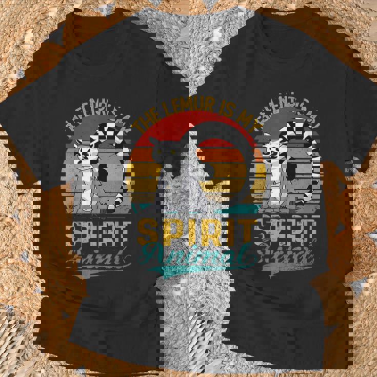 The Lemur Is Mypirit アニマルシャツ ファニーベンテージ キツネザル Tシャツ 高齢者への贈り物