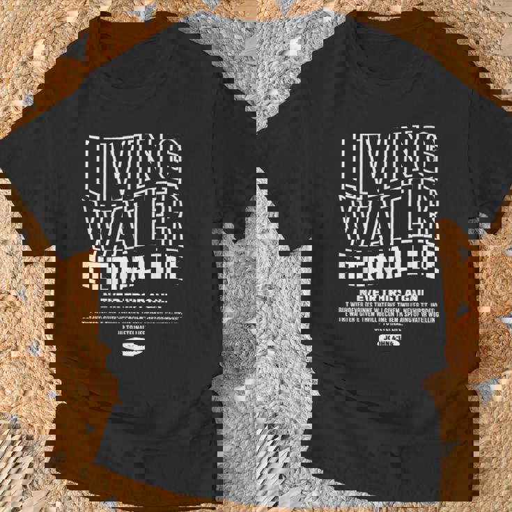 Living Water Eternal Life John 4 Tシャツ 高齢者への贈り物