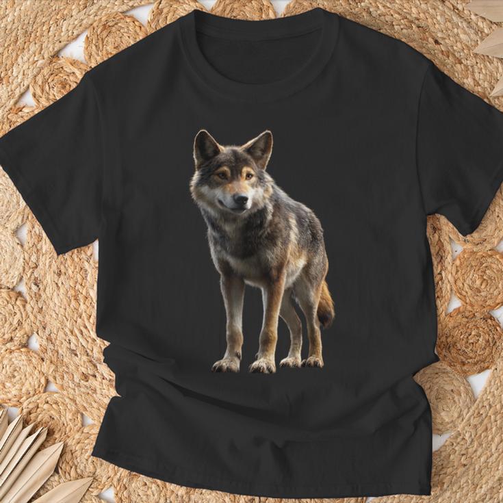 Loup Motif J'aime Les Loups Meute De Loups Loupauvage T-Shirt Cadeaux pour les vieillards