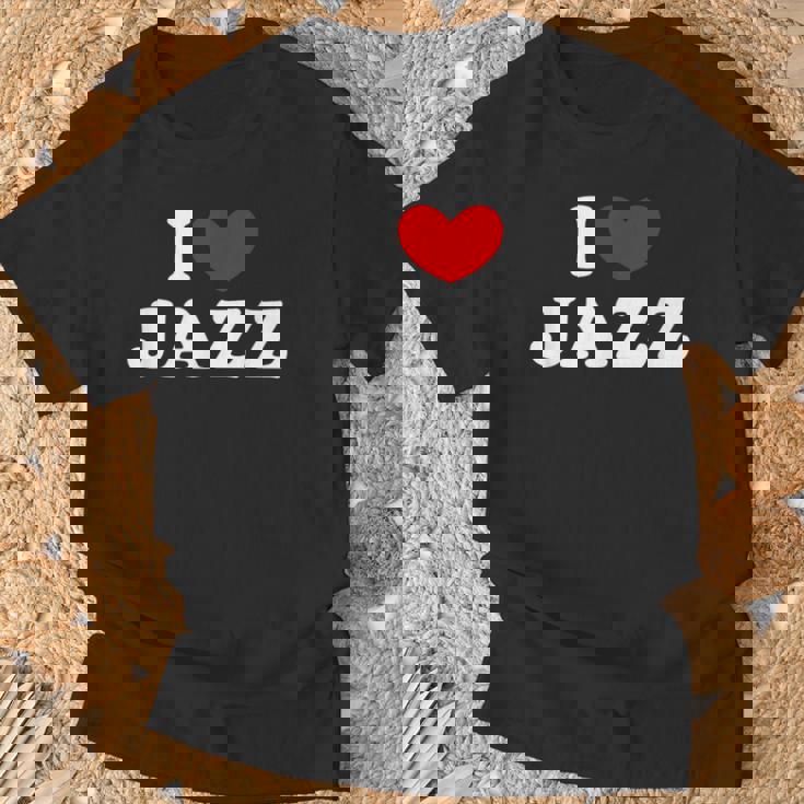 I Love Jazz 私は愛する Jazz Tシャツ 高齢者への贈り物