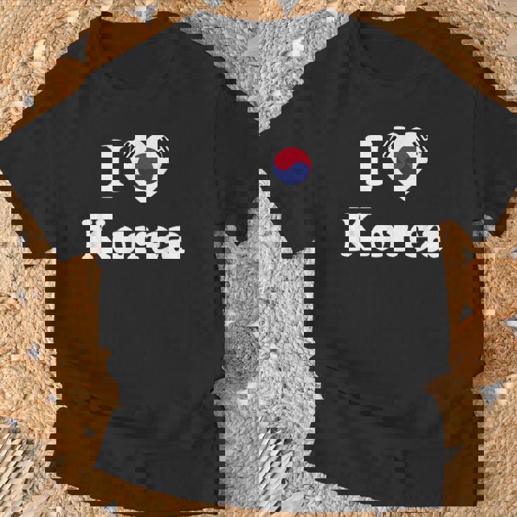 I Love Korea I Heart Korea 韓国 Tシャツ 高齢者への贈り物