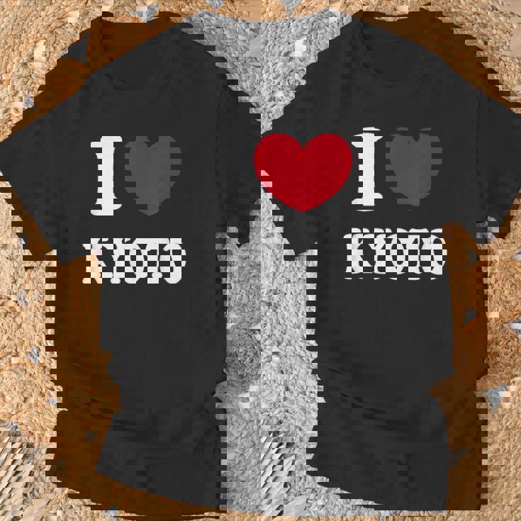 I Love Kyoto 京都が大好き Tシャツ 高齢者への贈り物
