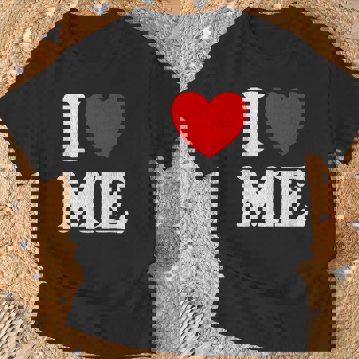 I Love Me シャツ Y2k ジョーク I Heart Me Love Myself Maine Tシャツ 高齢者への贈り物