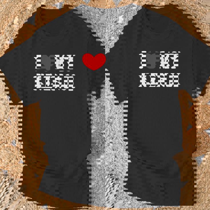 I Love My Kenji アイ・ラブ・マイ・マイ・ケンジ、アイ・ハート・マイ・ケンジ Tシャツ 高齢者への贈り物