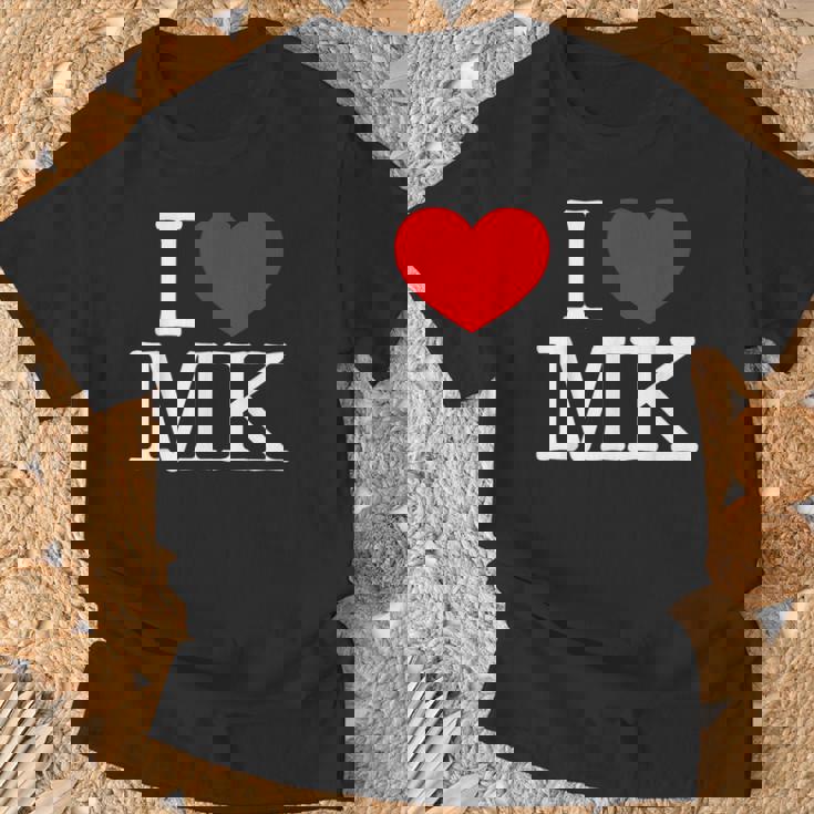 I Love ハート Mk Tシャツ 高齢者への贈り物