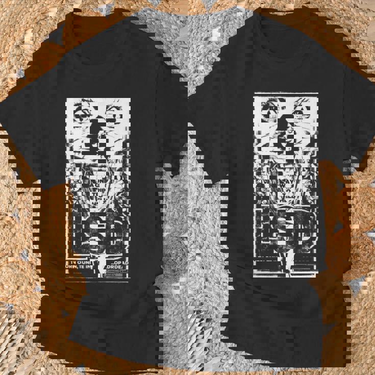Lsd ヒステリア – レトログラインドハウスb-ムービーアート 長袖tシャツ Tシャツ 高齢者への贈り物