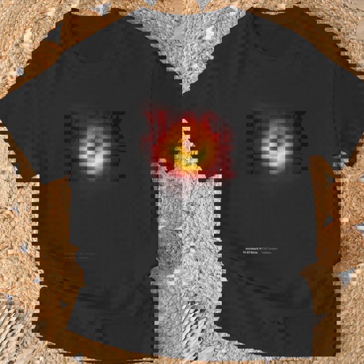 M87 射手座 ブラックホール ファーストフォトtシャツ Tシャツ 高齢者への贈り物