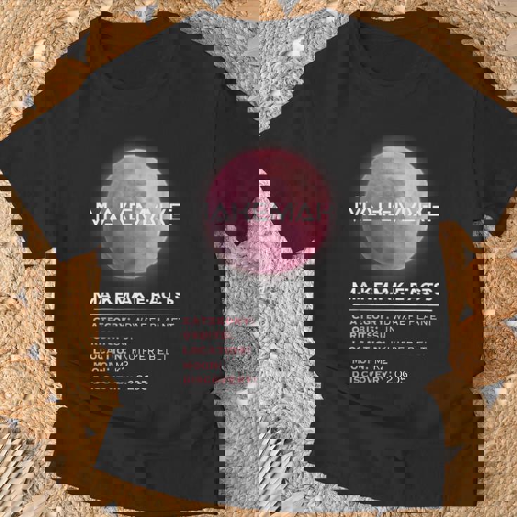 Makemake Facts 準惑星宇宙天文学愛好家 Tシャツ 高齢者への贈り物