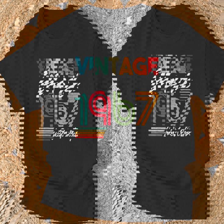 Marzo De 1967 Diseño De Cumpleaños Nacido En Marzo De 1967 Camiseta unisex Regalos para ancianos