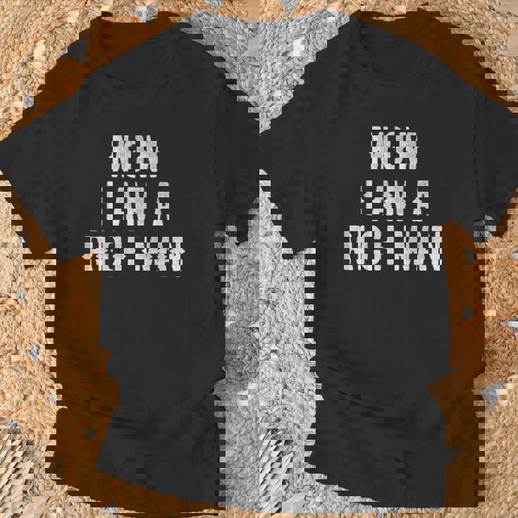 Mom I Am A Rich Man 面白い Tシャツ 高齢者への贈り物