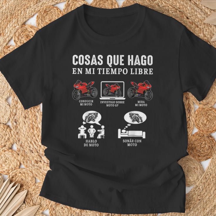 Moto Gp Motard Choses Que Je Fais Moto Gp Motard Drôle T-Shirt Cadeaux pour les vieillards
