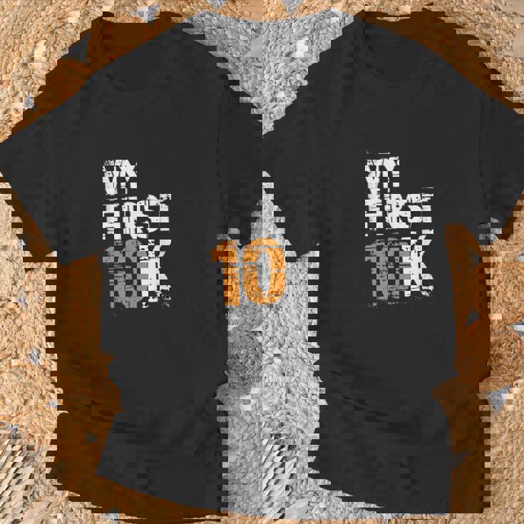 My First 10K 初心者達成マラソン Tシャツ 高齢者への贈り物