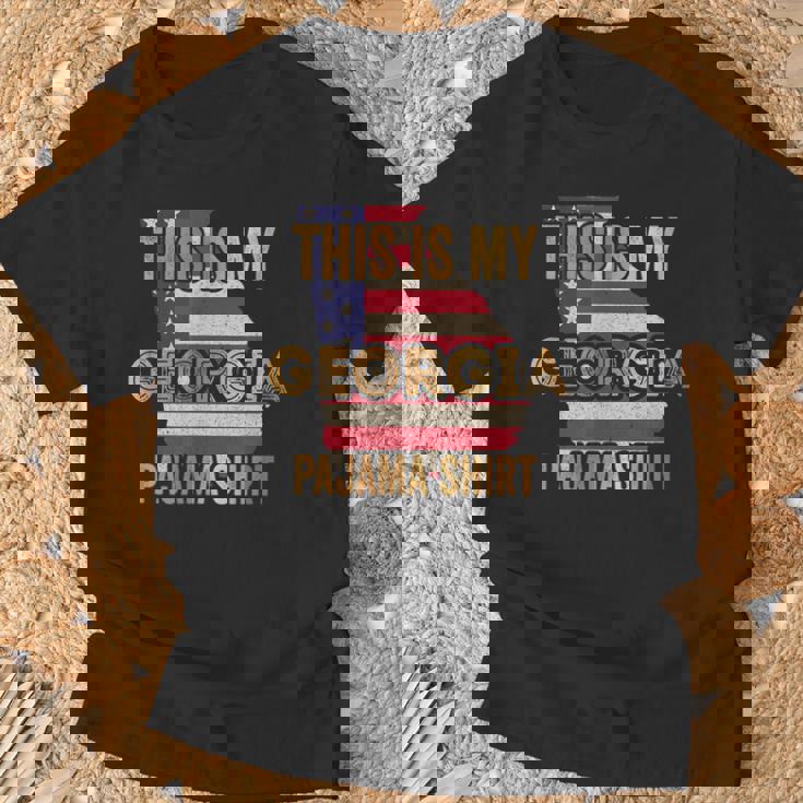 My Georgia パジャマ シャツ ファニー ジョージア Tシャツ 高齢者への贈り物