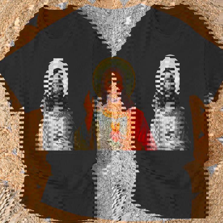 Myuperhero Is Jesus、Faith Love Godシャツ Tシャツ 高齢者への贈り物