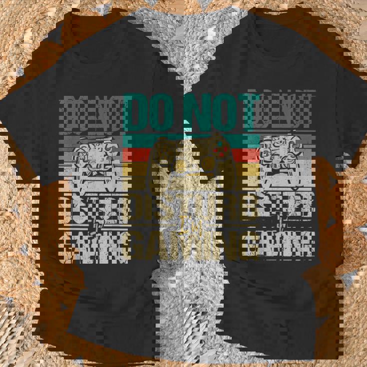 No Molestes Estoy Jugando -Ideojuegos Divertidos Para Jugadores Camiseta unisex Regalos para ancianos