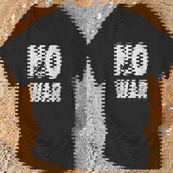 No War Peace No War No WarNo War Tシャツ 高齢者への贈り物