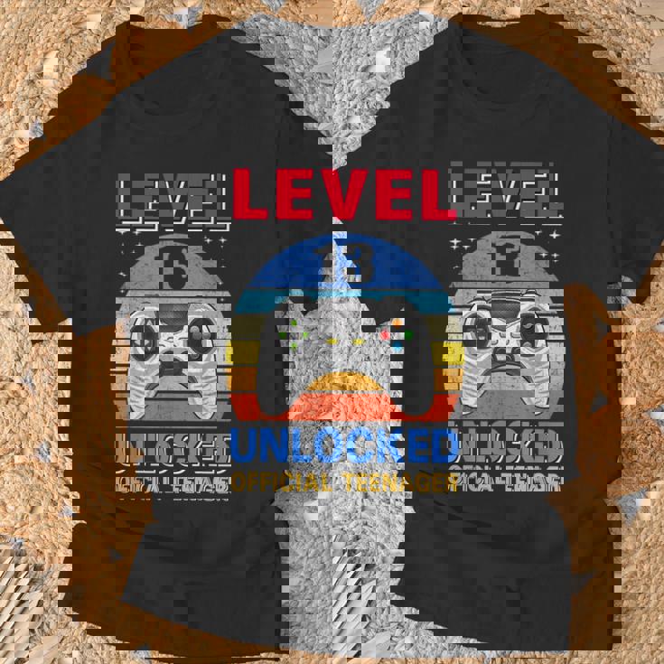 Official Nager 13Th Birthday Level 13 Unlocked Tシャツ 高齢者への贈り物