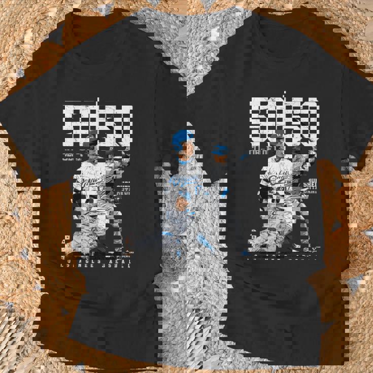 Ohtani Historic 50-50 Club Entryhohei Ohtani Mlbpa Tシャツ 高齢者への贈り物