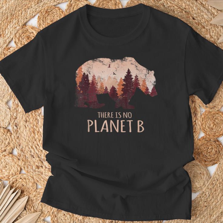 Ours Dans La Forêtauve La Terre Et L'environnement T-Shirt Cadeaux pour les vieillards