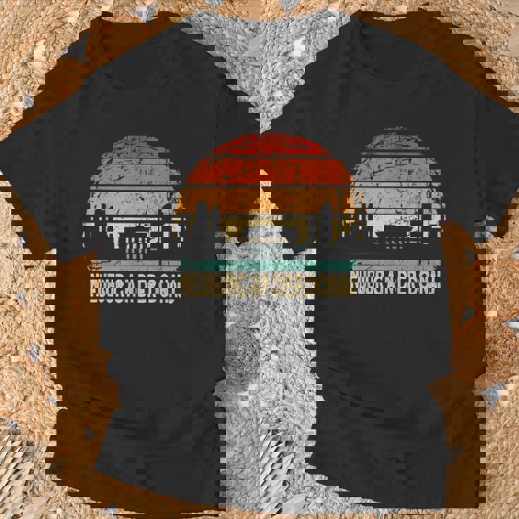 Panorama De Neubourg-Sur-Le-Danube T-Shirt Cadeaux pour les vieillards