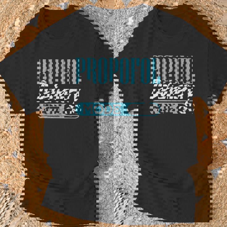 Propofol Delivery Mode On 麻酔科医 Tシャツ 高齢者への贈り物