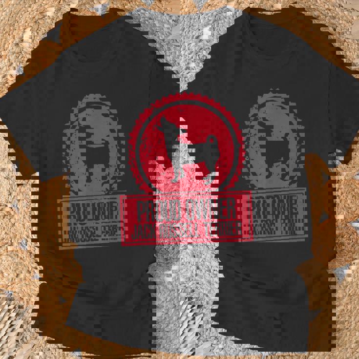 Proud Owner ジャックラッセルテリア Tシャツ 高齢者への贈り物