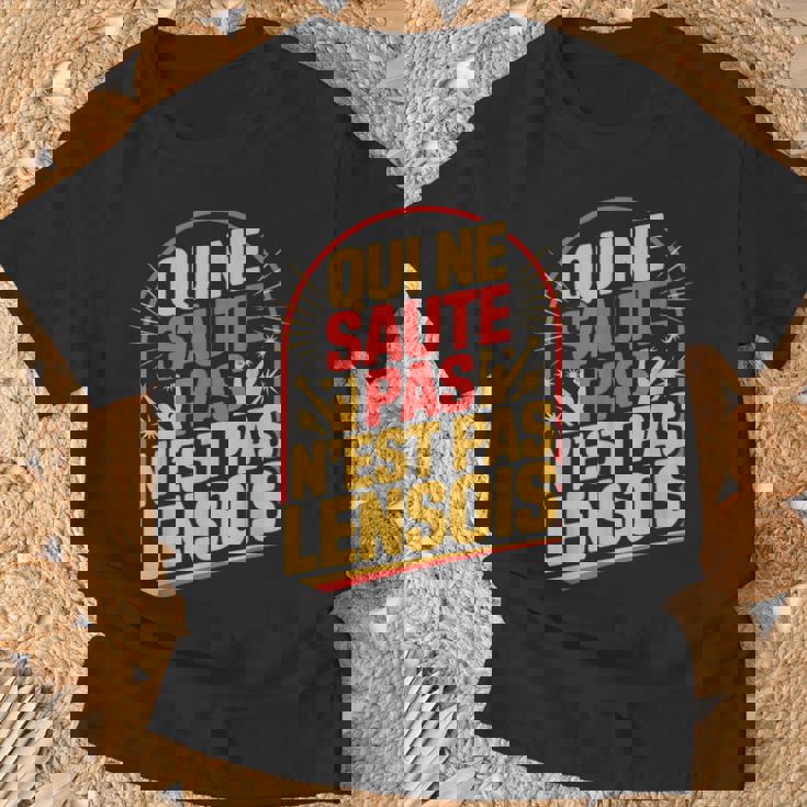 Qui Neaute Pas Lensois T-Shirt Cadeaux pour les vieillards