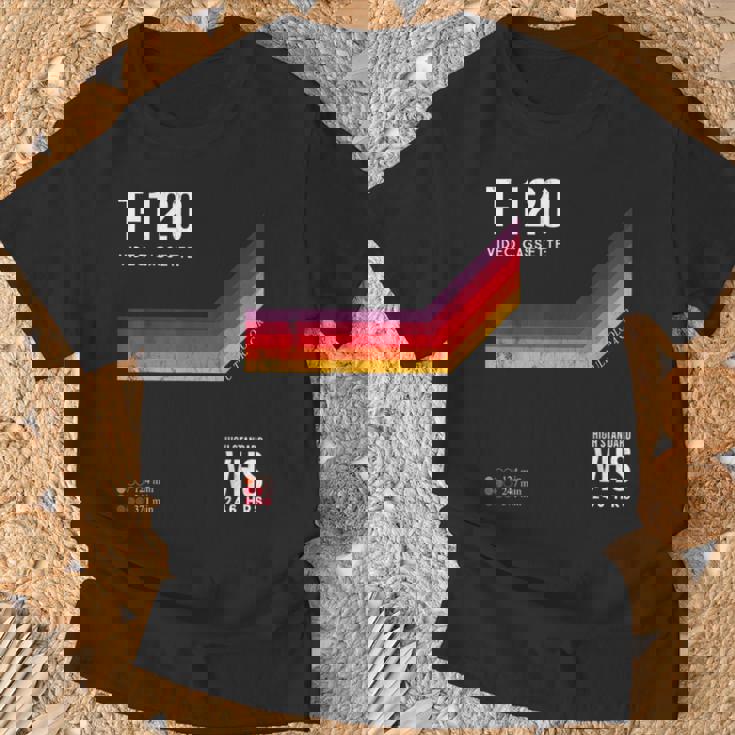 Retrohs Tape 80S Movie Tシャツ 高齢者への贈り物