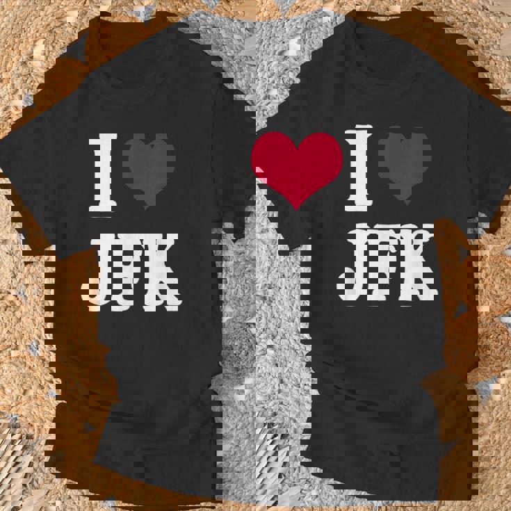 Retrointage I Heart Jfk John F Kennedy Tシャツ 高齢者への贈り物