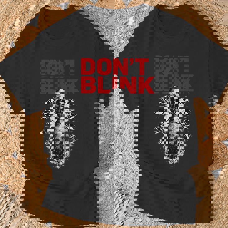 Scp-173 – Don't Blink Tシャツ 高齢者への贈り物