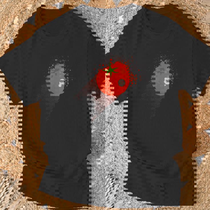 Scp-504 クリティカルトマトcp Tシャツ 高齢者への贈り物