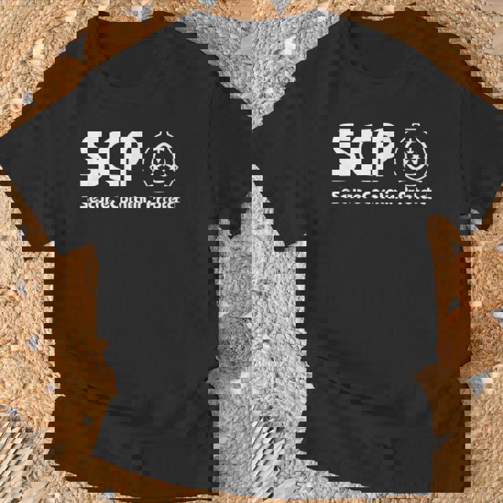 Scpファンデーション-Scp-セキュア・コンテインプロテクト Tシャツ 高齢者への贈り物