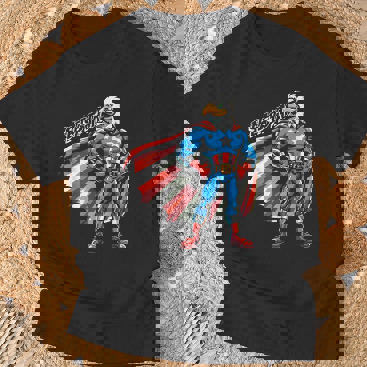 Sebastian Usa イーグル スーパーヒーロー 男の子用 名前 セバスチャン Tシャツ 高齢者への贈り物