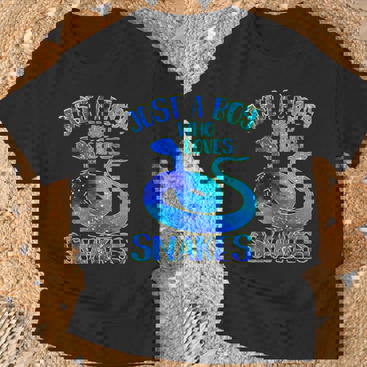 Sólo Un Niño Que Ama A Laserpientes Camiseta unisex Regalos para ancianos