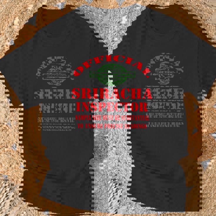 Sriracha ソース マヨ ホットチリソース おかしなルースター ソースパン Tシャツ 高齢者への贈り物