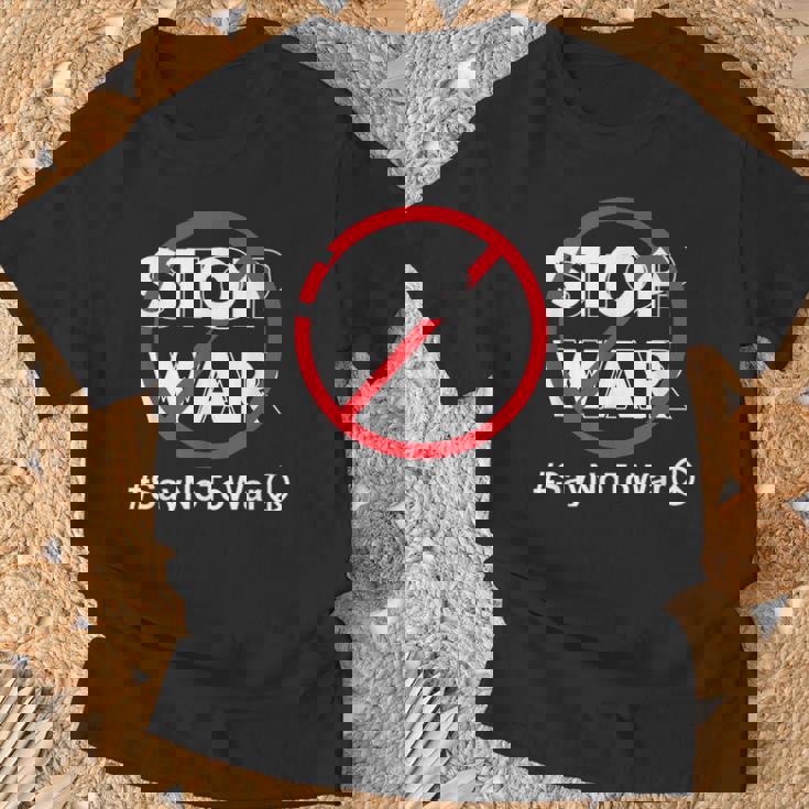 Stop Waray No To War Pleasetop Wars No War Tシャツ 高齢者への贈り物